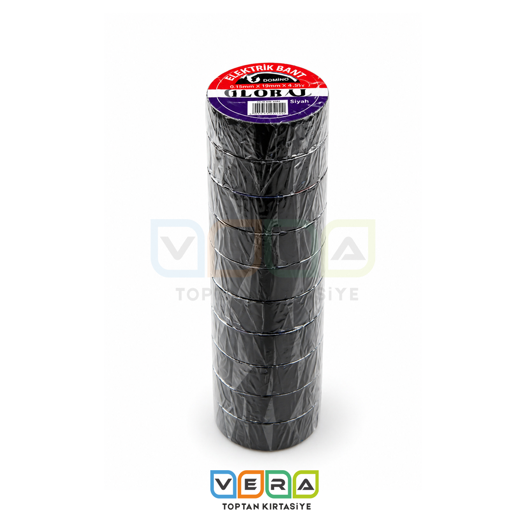 10 LU SİYAH ELEKTRİK BANDI