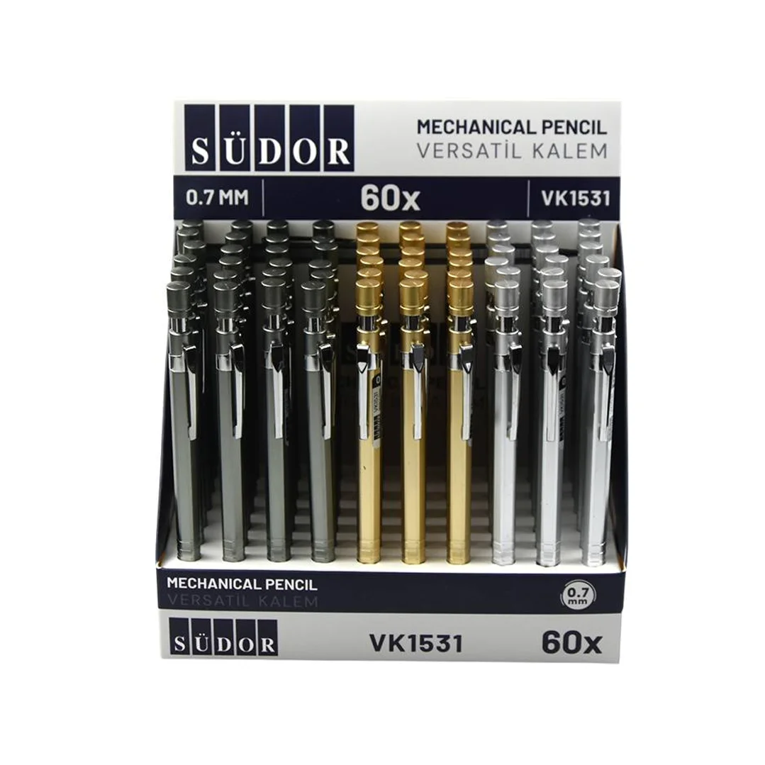 Südor VK 1531 07 Metalik Renkler Versatil Kalem 60 lı stant