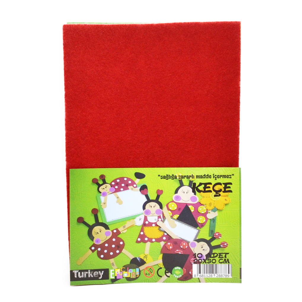 50X70 10 RENK KEÇE
