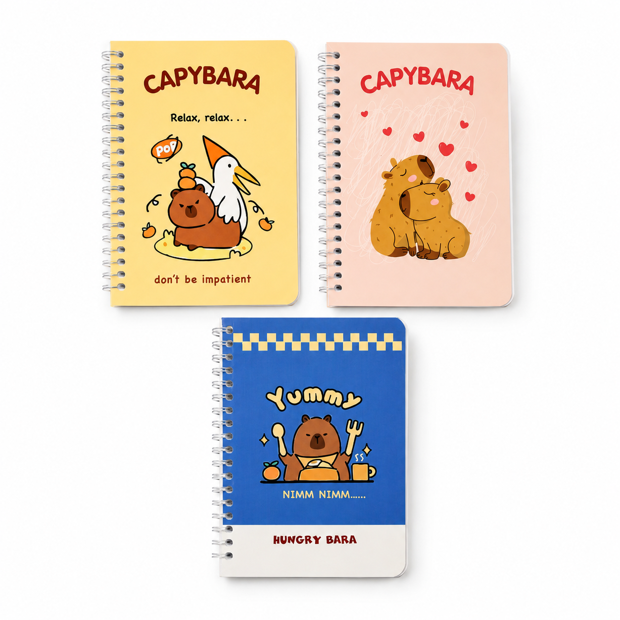 A6 Spiralli Rep. CapyBara Not Defteri 50 YP