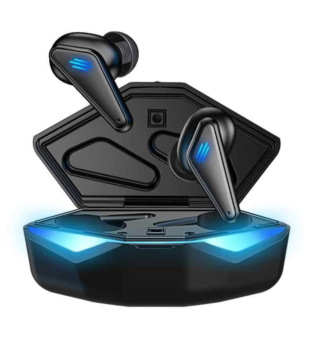Bilişim Burada K55 Işıklı Oyuncu Kulaklığı Mikrofonlu Kablosuz Bluetooth Kulaklık Gaming V5-0