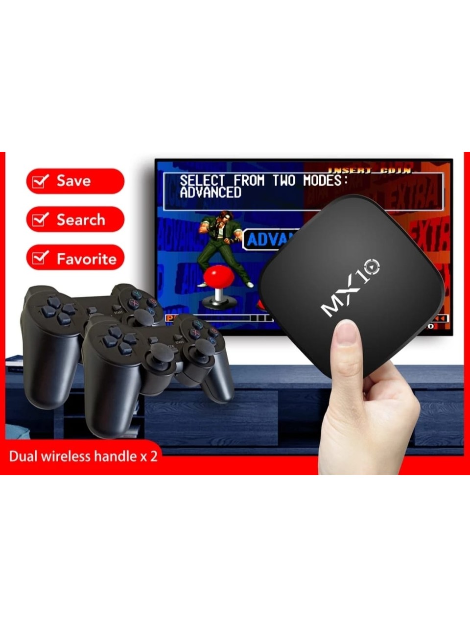 Bilişim Burada MX Box MX10 4K Android TV Box Medya Oynatıcı Android 7-1 Tv Box Tv Stick Medya Oynatıcı Smart Tv Wifi