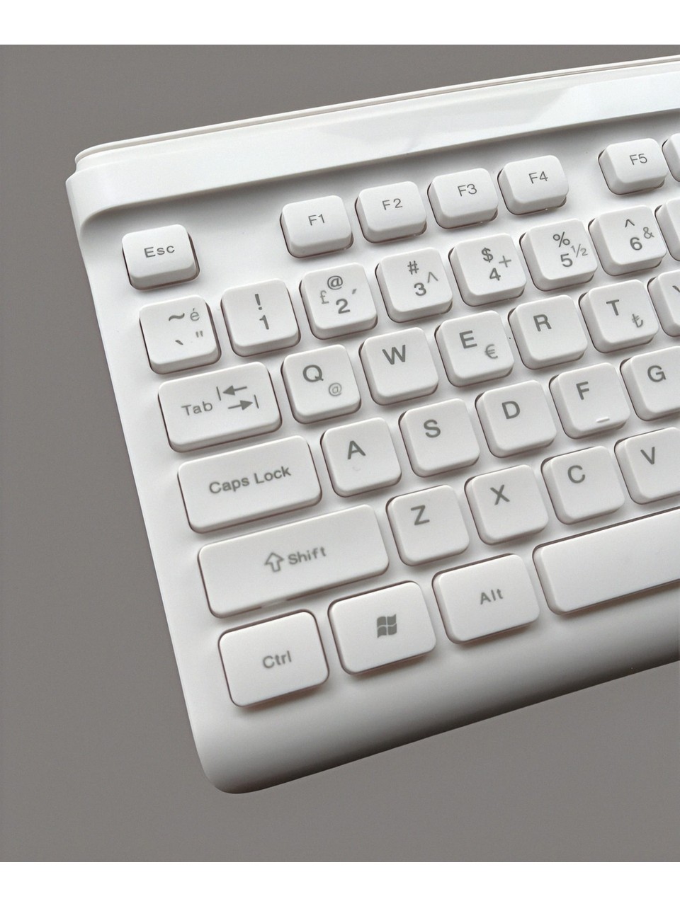 HP CS500 Kablosuz 2-4ghz Türkçe Q Klavye & Mouse Set Beyaz