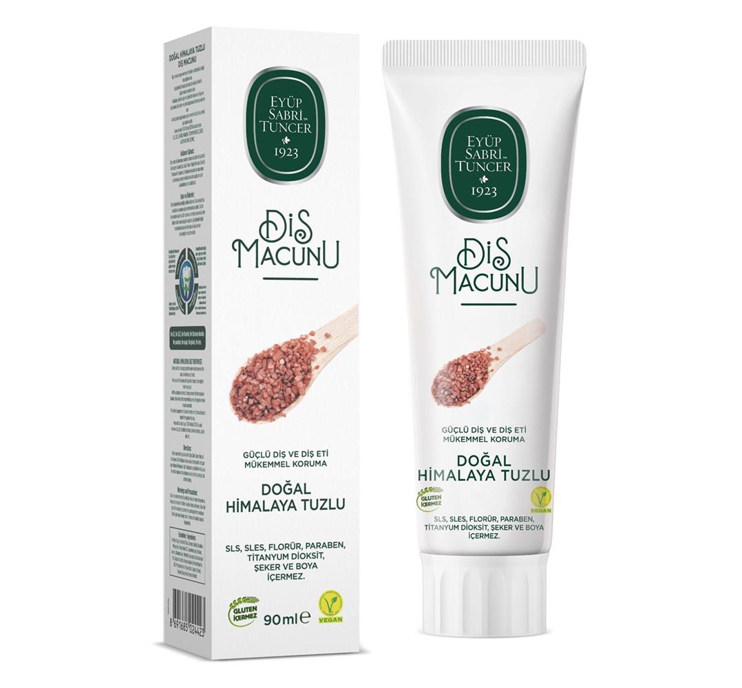 Eyüp Sabri Tuncer Doğal Himalaya Tuzlu  Özlü Macunu 90ml 