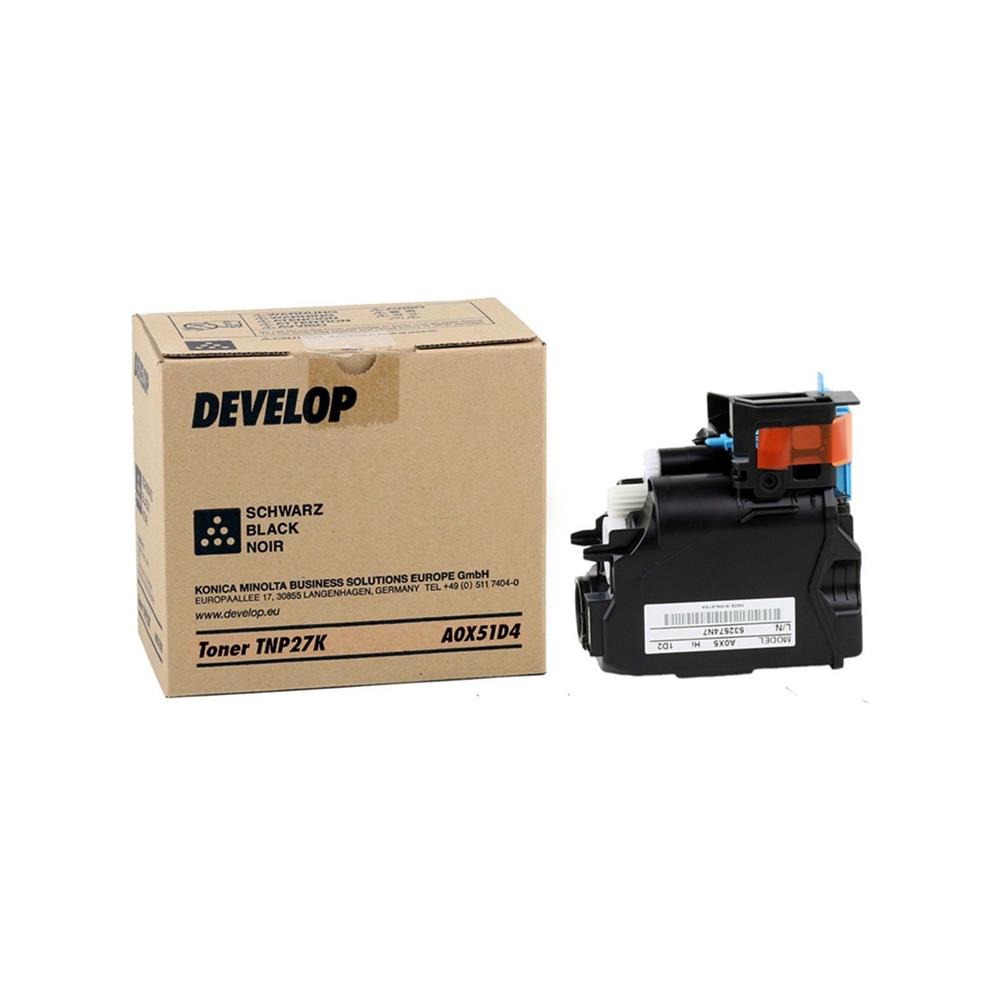 Develop TNP27K Black Siyah Orjinal Fotokopi Toneri Ineo +25 5.200 Sayfa