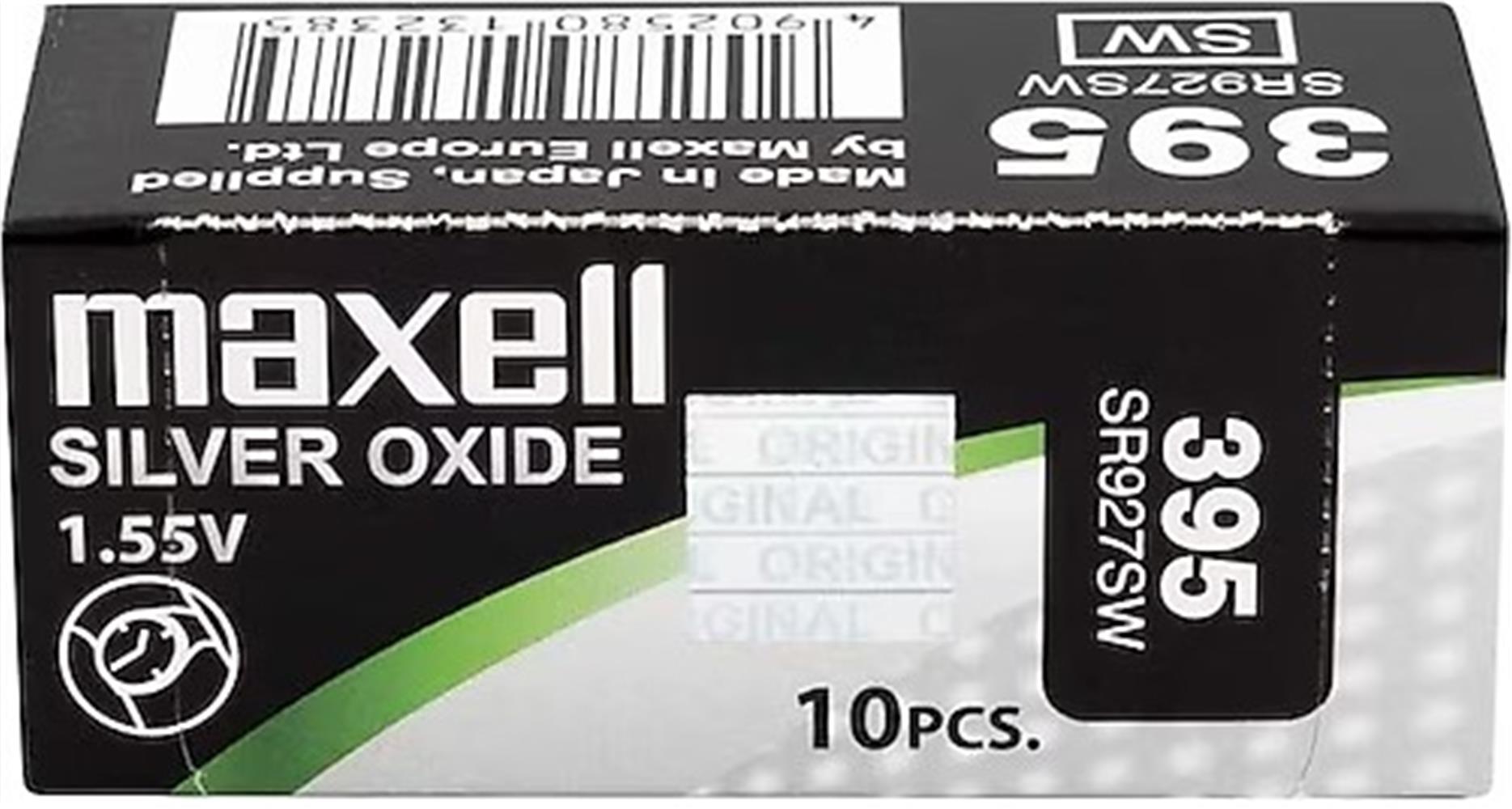 Maxell Sr-395Sw-927 10lu Paket Pil