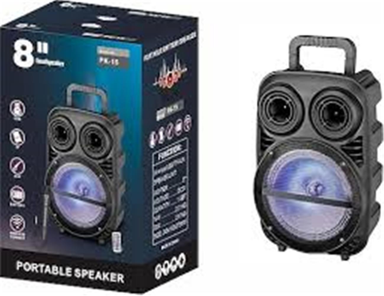 PK15 Bt Speaker FM  8" 243-192-347MM