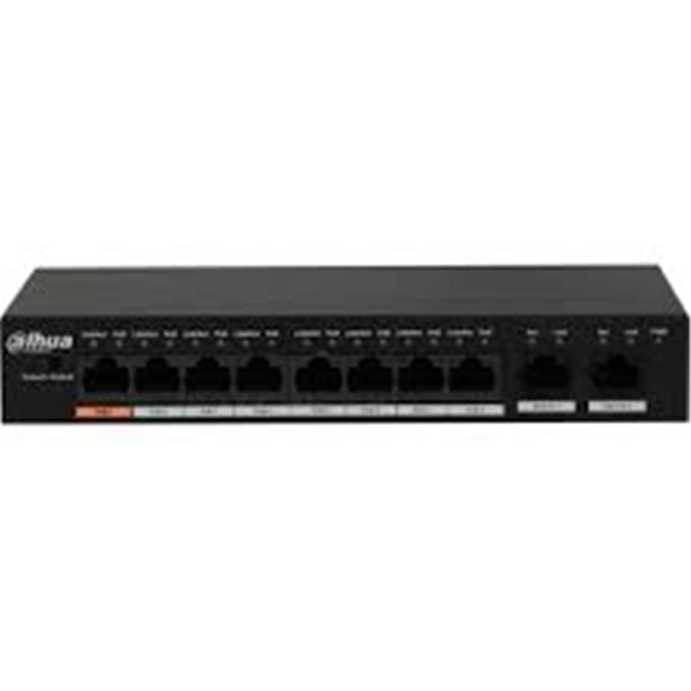 Dahua PFS3010-8ET-65 8 Port Poe 65W 2FE Uplink Switch 