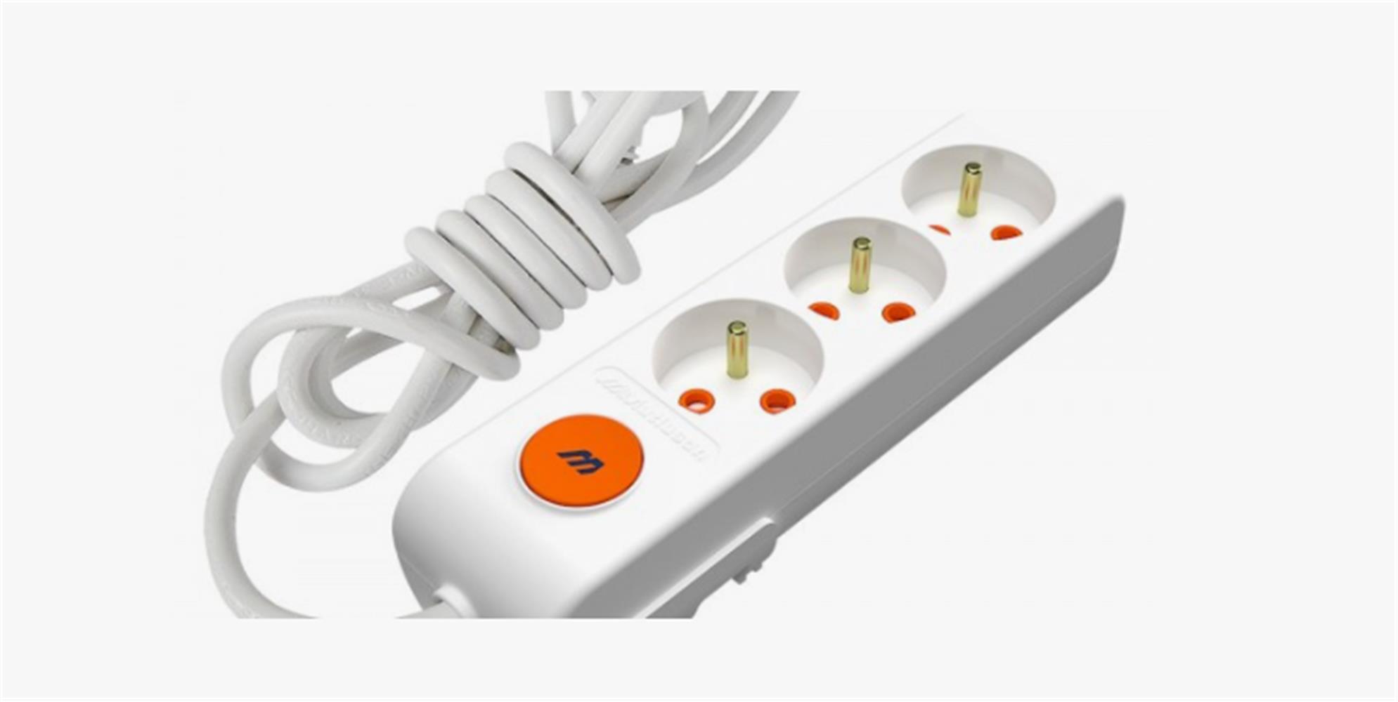 Mutlusan Rı-Tech 3lü 5mt Anahtarlı Ups 001 175 340002 05 00 Grup Priz