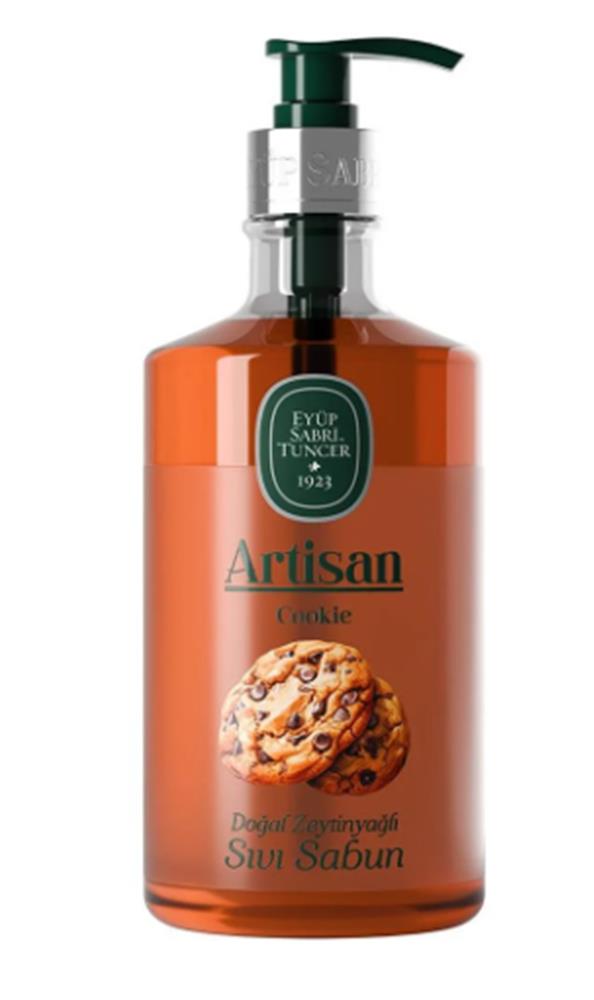 Eyüp Sabri Tuncer Artisan Cookie 600ml Doğal Zeytinyağlı Sıvı Sabun 