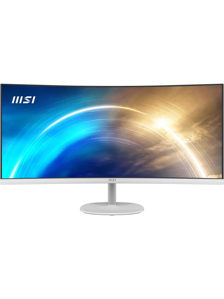 Msı 34" Pro MP341CQW 3440X1440 (Uwqhd) Curved 1500R Va 100Hz 1Ms Freesync Beyaz Monıtor