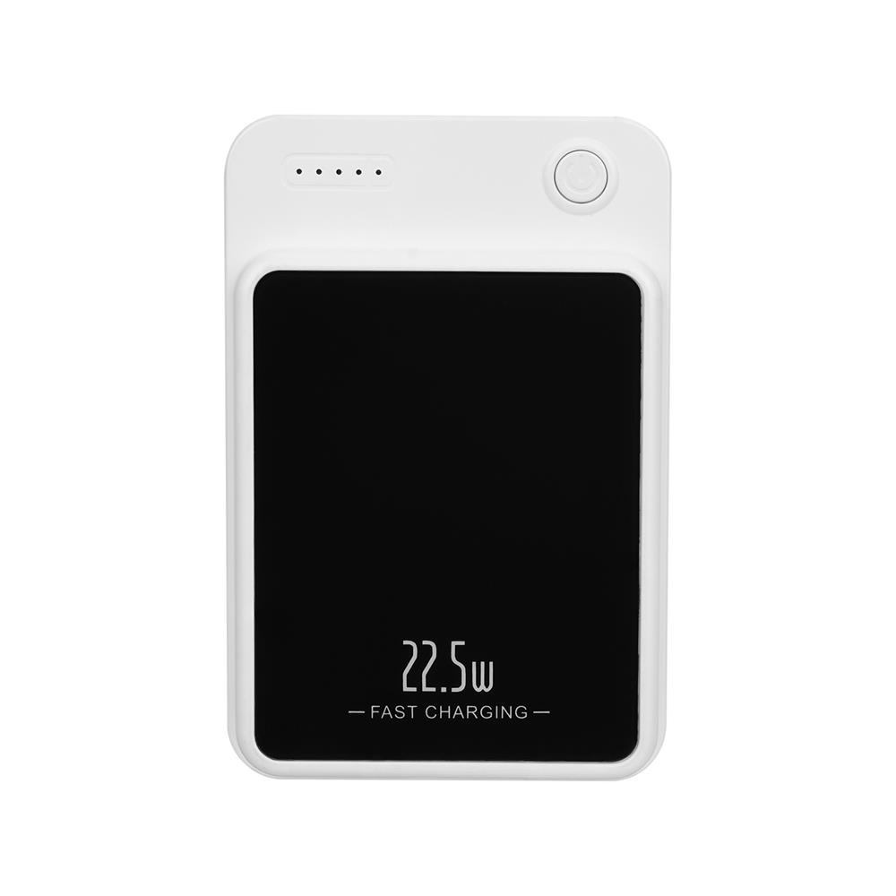 S-link M1021 10000mAh Magsafe 15W HSC22.5W+PD20W+QC3.0 Siyah LCD Taşınabilir Şarj Cihazı Powerbank