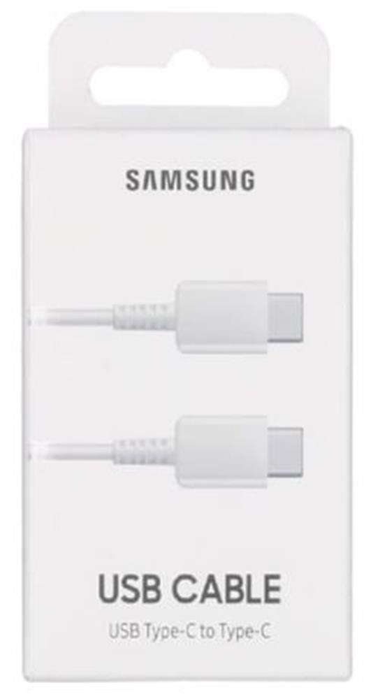 Samsung EP-DA705 Type-C To Type-C 25W Data ve Şarj Kablo Beyaz 