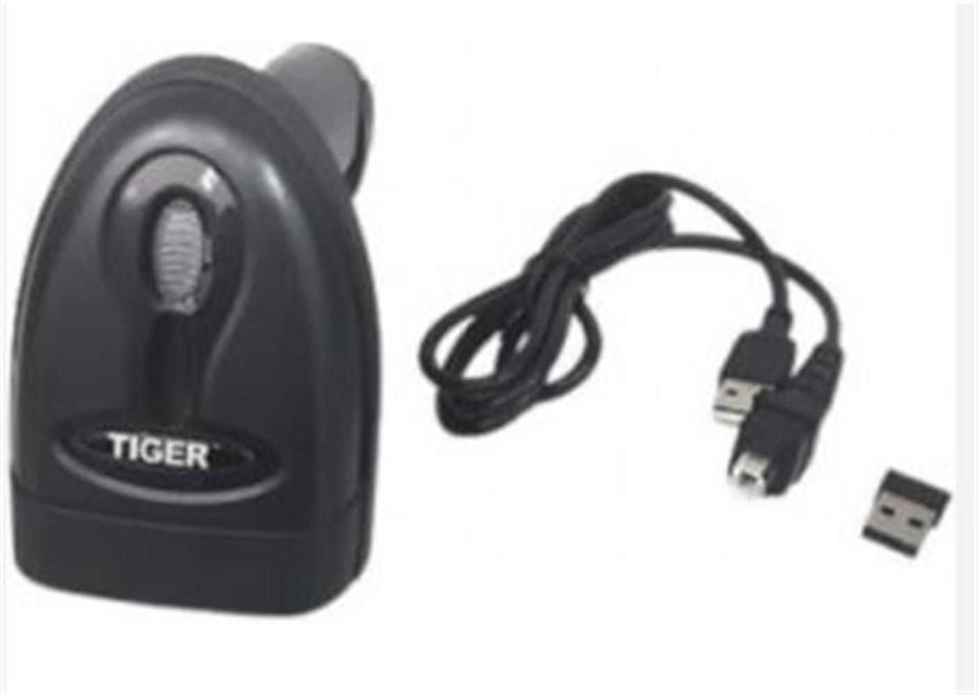 Tiger CS611-BT 1D CCD 2.4Ghz+Bluetooth Kablosuz Barkod Okuyucu  