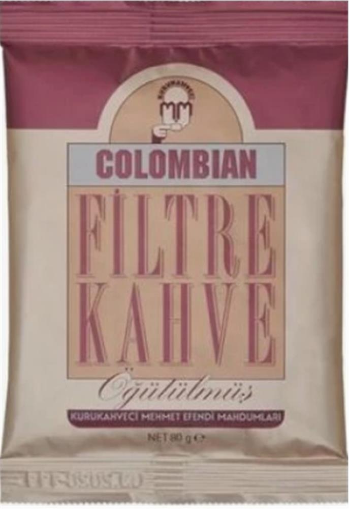 Mehmet Efendi Colombıan Filtre Kahve 80Gr