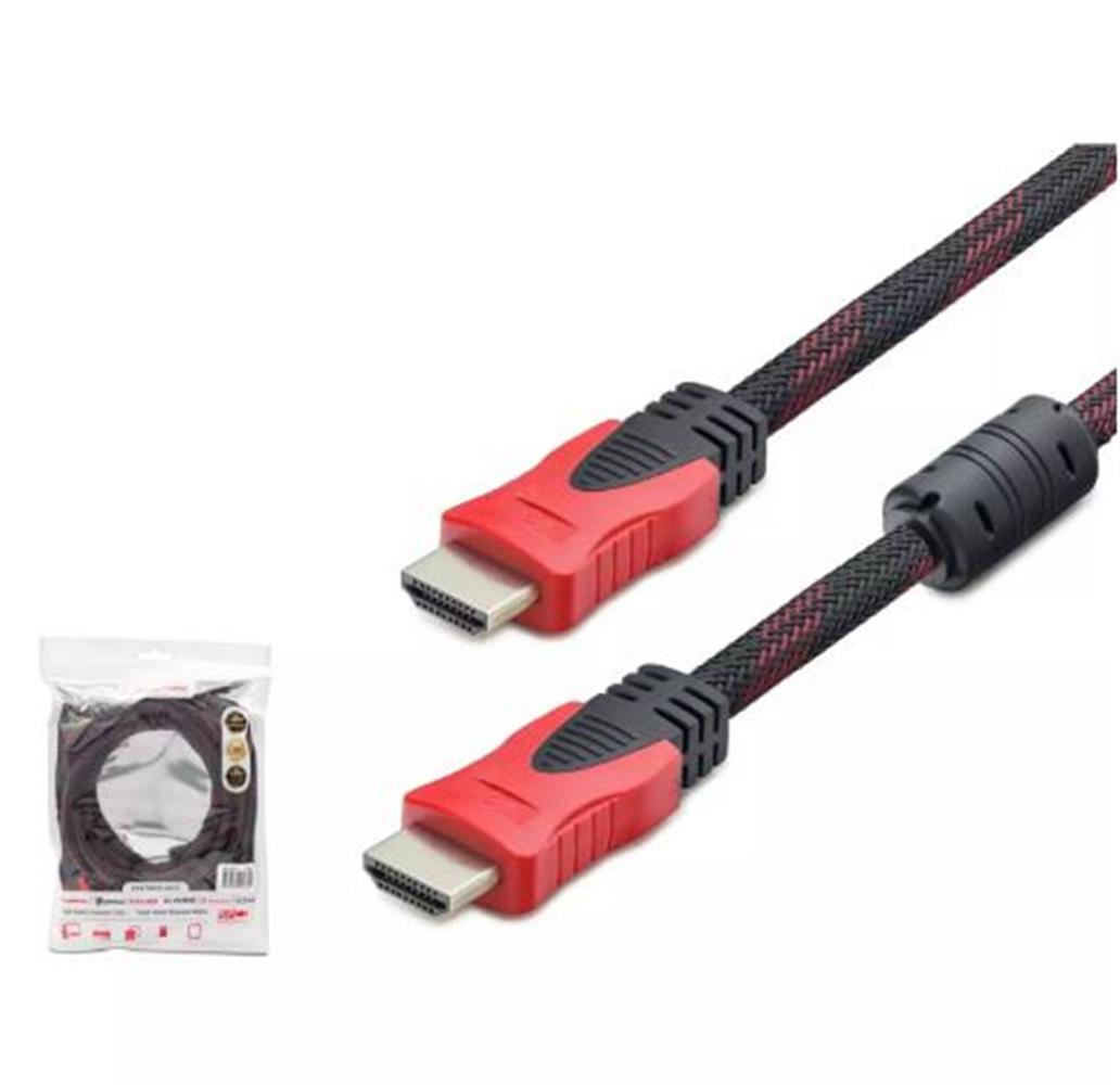HADRON HDX2017 HDMI (M) TO HDMI (M) KABLO ÖRGÜLÜ 10M SİYAH