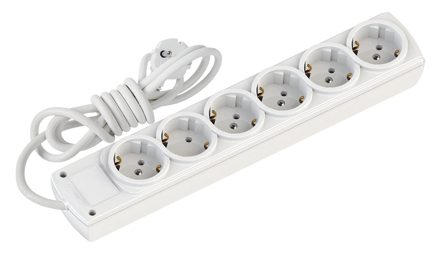 Mutlusan Rı-Tech 6lı 1,5mt  Şok Koruma USB+TYP-C ANAHT. Topraklı Grup Priz (Ç.K.)(3X1.5 1.5 MT)