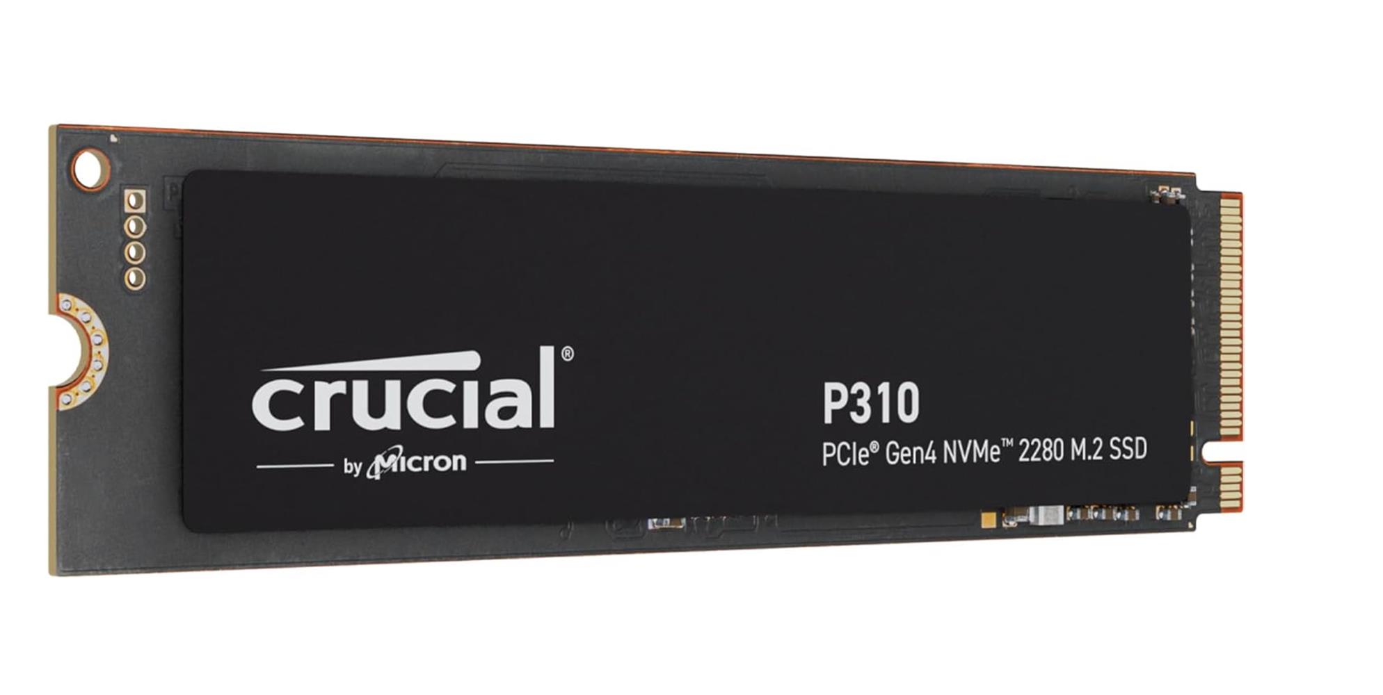 Crucial 500GB P310 PCIe Gen4 NVMe M.2 SSD CT500P310SSD8 (6600-3500 MBs) 