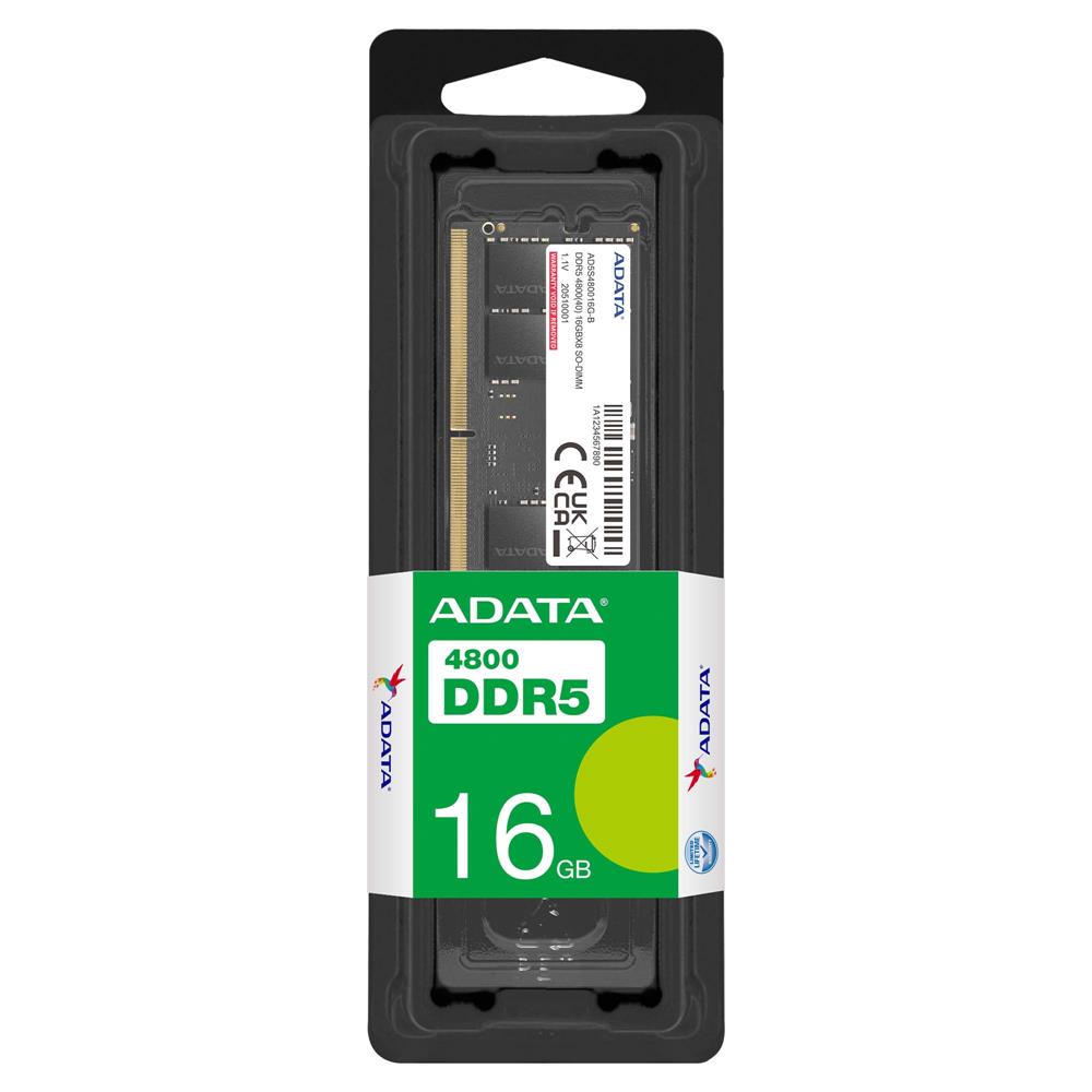 Adata 16GB DDR5 CL40 4800MHz 262Pin 1.1V Notebook Ram