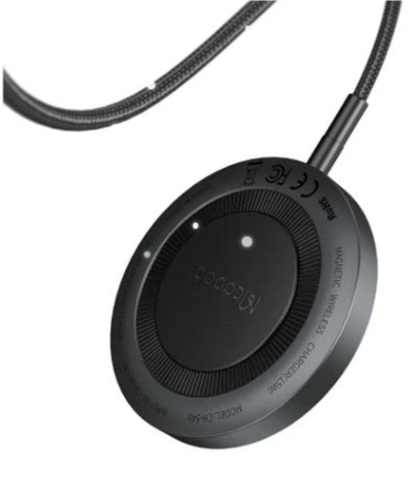 MCDODO CH-5490 15W IPHONE MANYETİK KABLOSUZ ŞARJ CİHAZI - Siyah