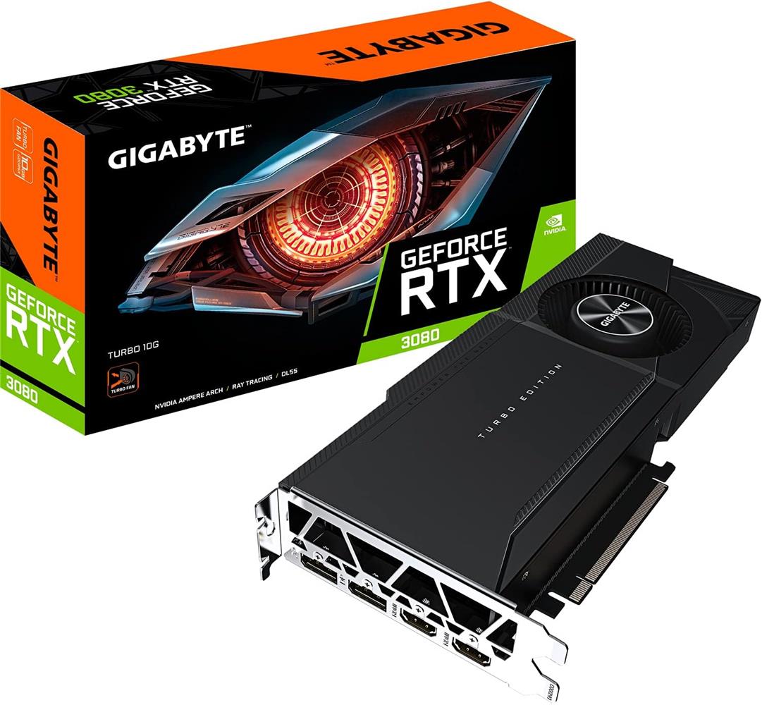 Gigabyte GeForce RTX3080 TURBO 10GB GDDR6X Graphics Card Ekran Kartı