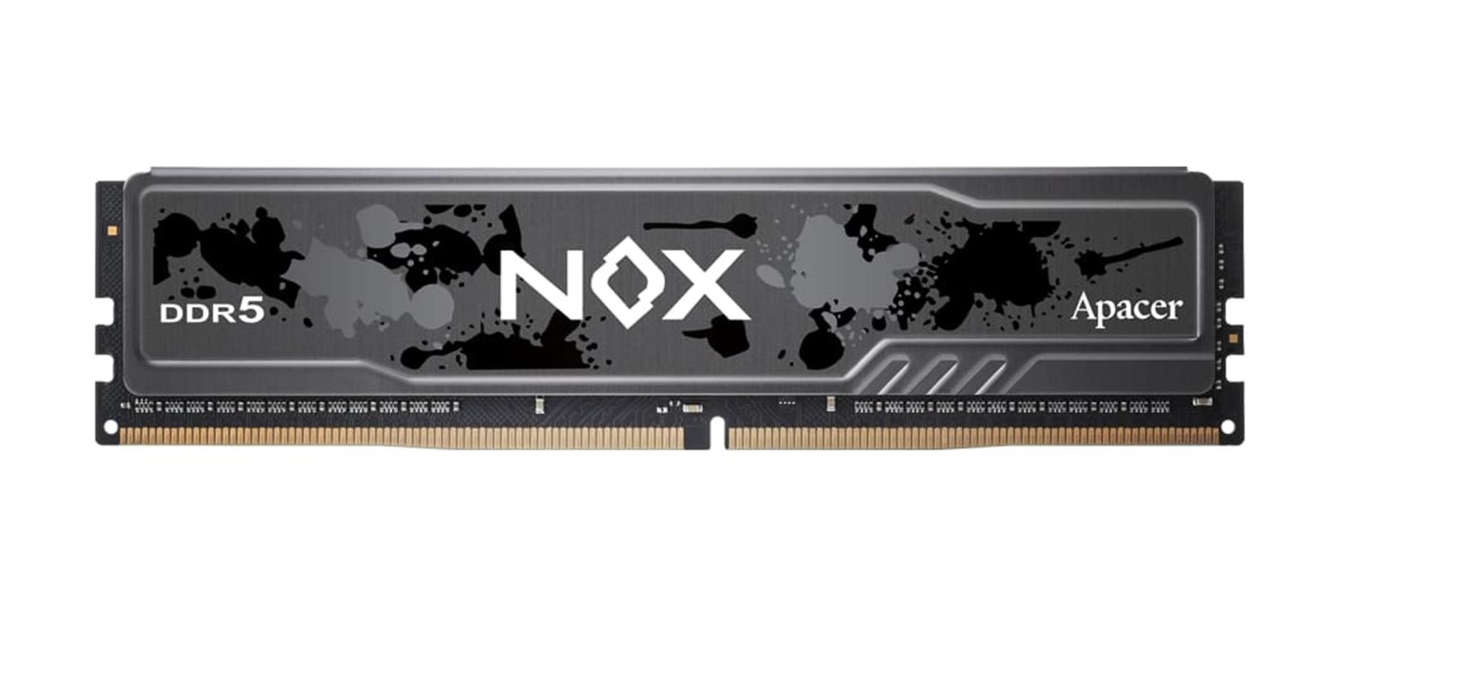 Apacer NOX 32GB 2x16GB 6000MHz CL38 DDR5 (AH5U32G60C622MBAA-2) Gaming Pc Ram Kit