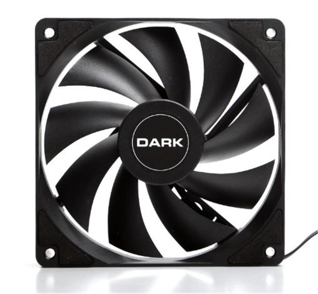 Dark"DKCCF123R"12cm  1200 RPM, 36 CFM, Güçlü Soğutma Sessiz Siyah Kasa Fanı