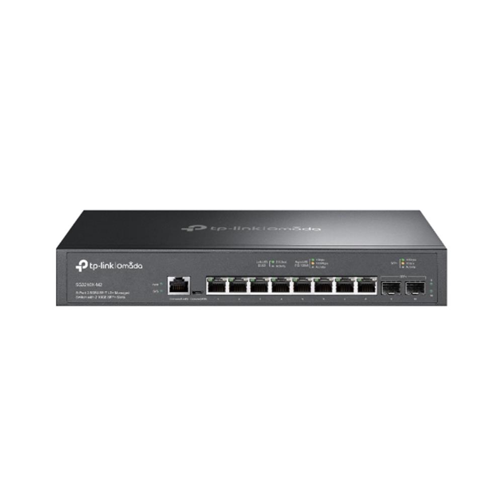 Omada TP-Link TL-SG3210X-M2 8 Port 2.5G L2 Managed Switch 