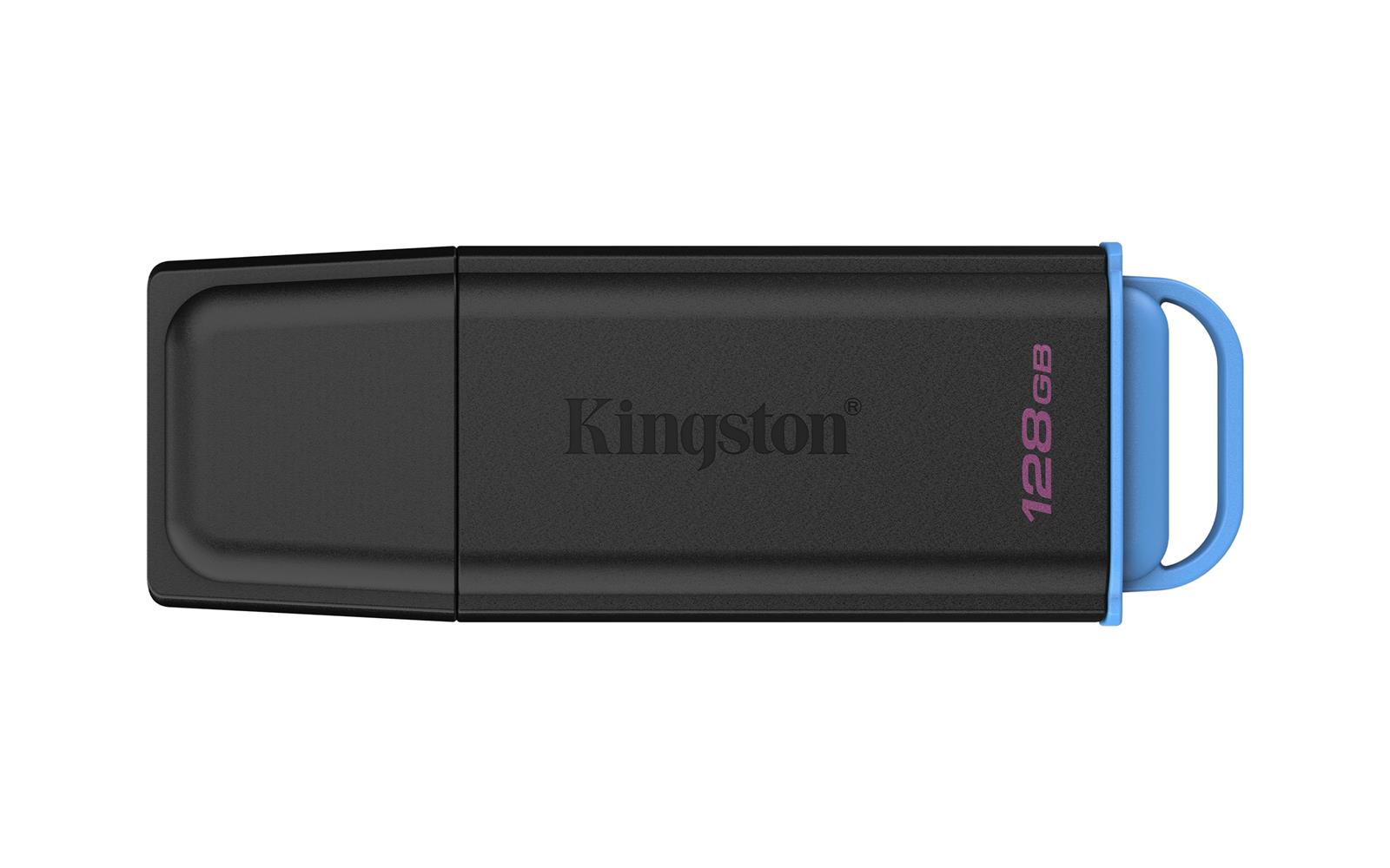 Kingston DTXG2-128GB 128GB Portable USB 3.2 Gen 1 DataTraveler Exodia Black-Blue Flash Bellek