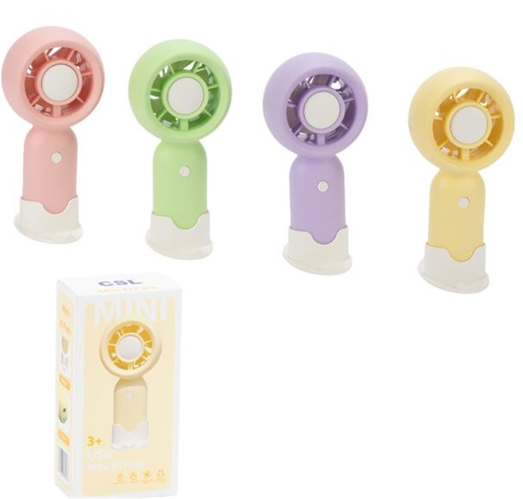 CSL F2 Şarjlı Mini Fan Pembe 