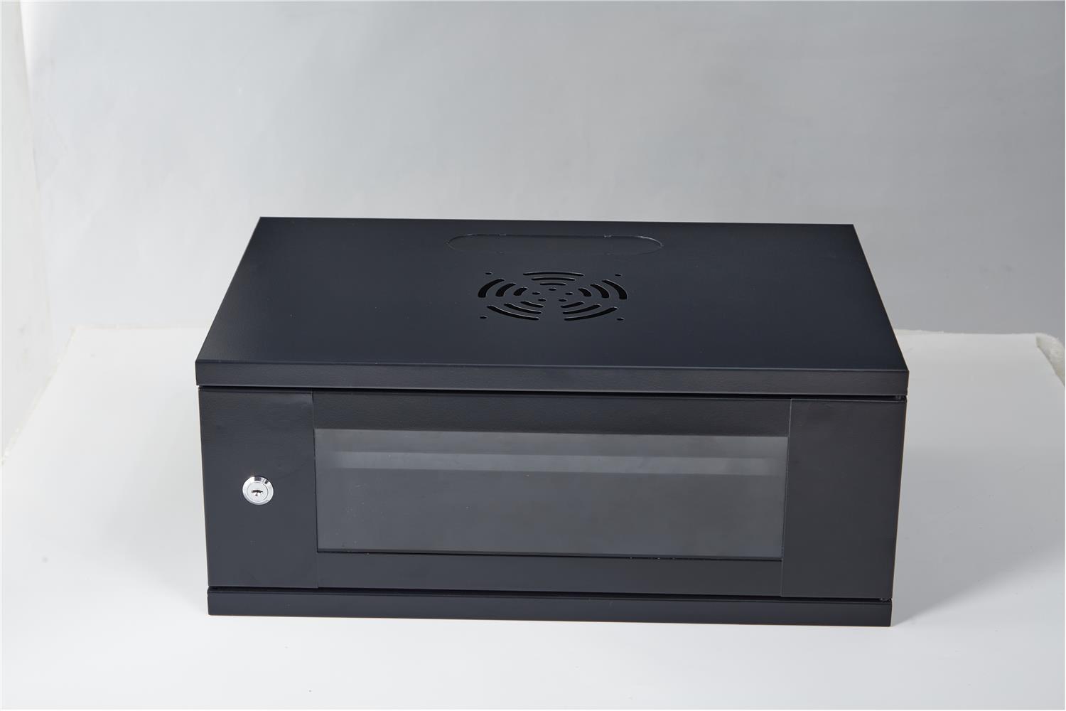 Racksan SE-6404S 4U Duvar Tipi Kabinet (240-530-400) Raf+Fan