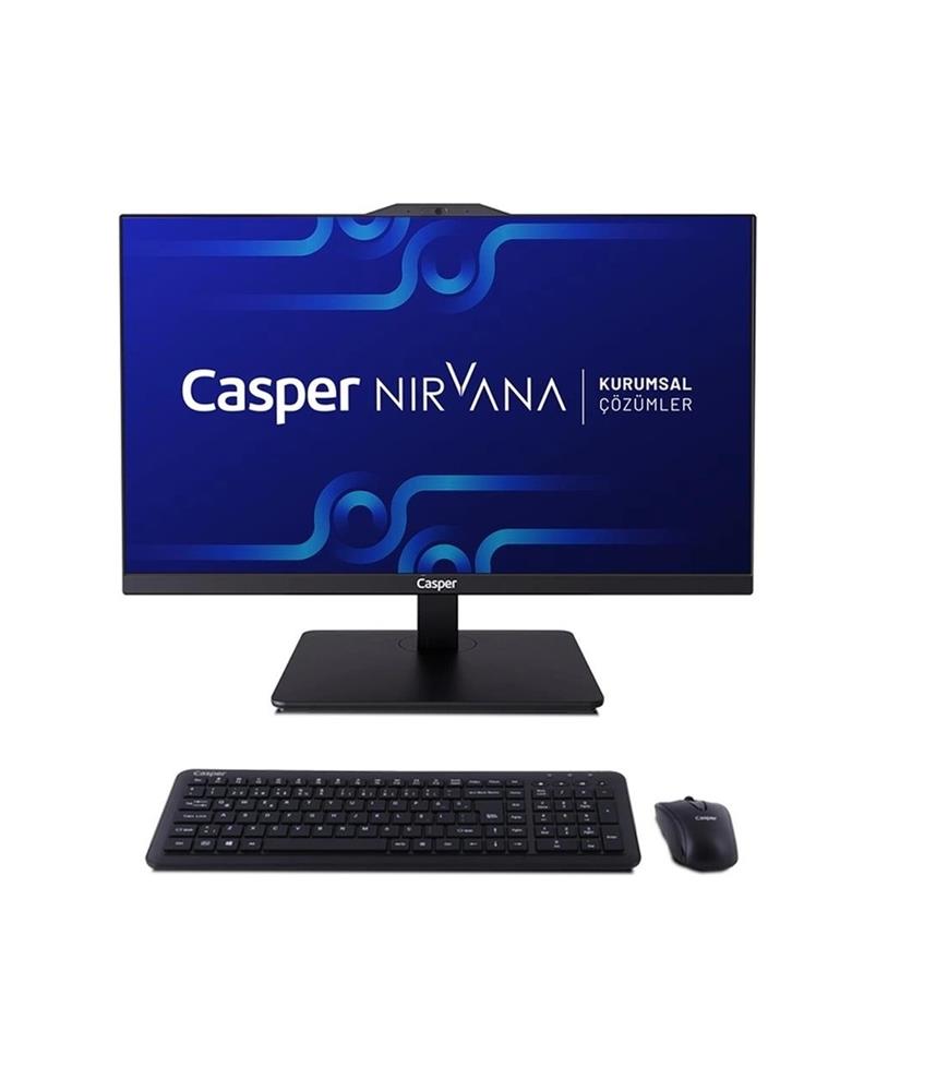 Casper Nirvana A90.1362-BQ00X-V-S Siyah i7 13620H 16GB RAM 1TB 23.8" FreeDOS Pivot All In One