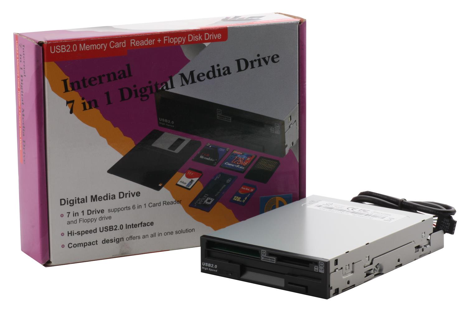 CİRCLE DATA 2,5" CARD READER - FLOPPY