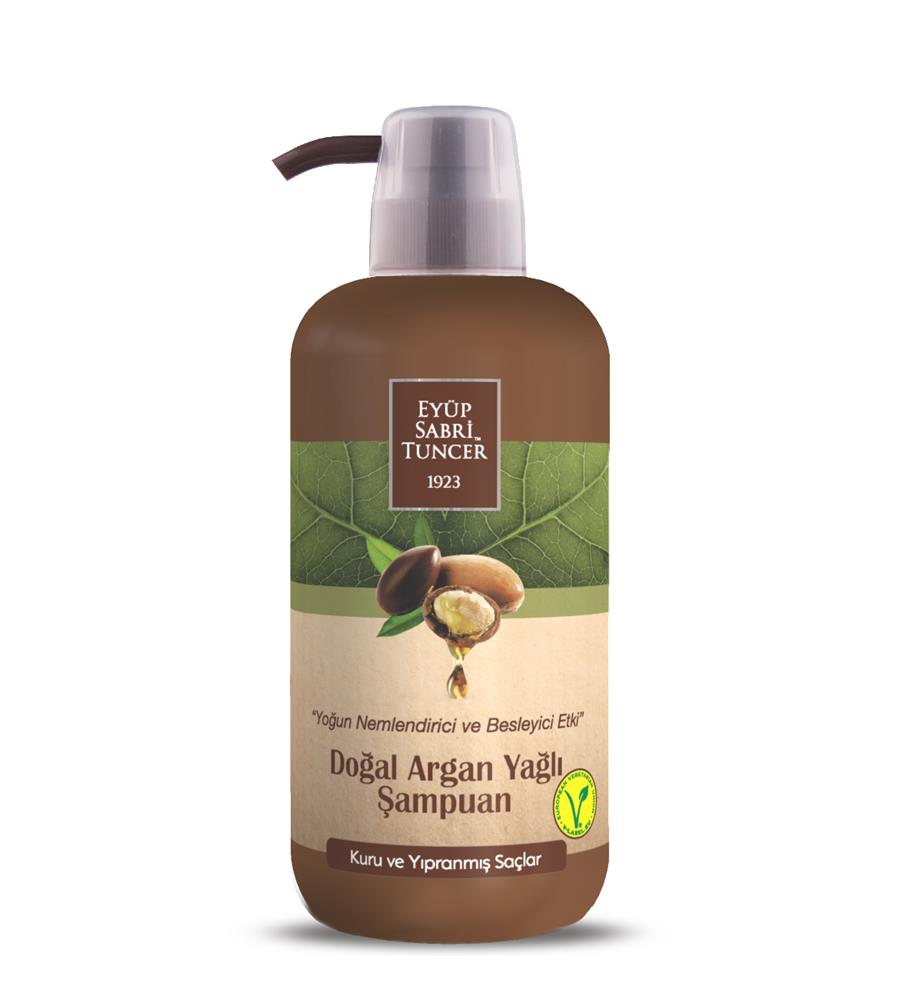 Eyüp Sabri Tuncer 600ml Şampuan Doğal Argan Yağlı 