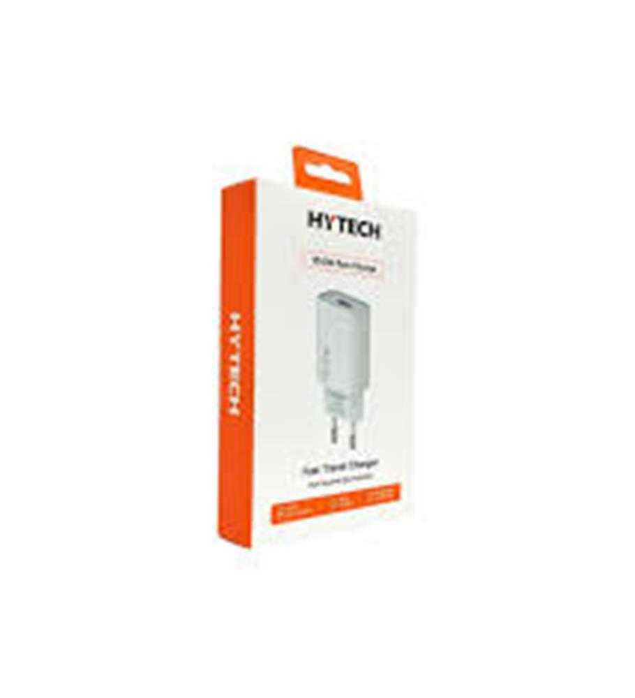 Hytech HY-XE26L 2100MA Ev Şarj 11W + 2,4A Lightning USB Kablolu Beyaz Şarj Adaptör Seti