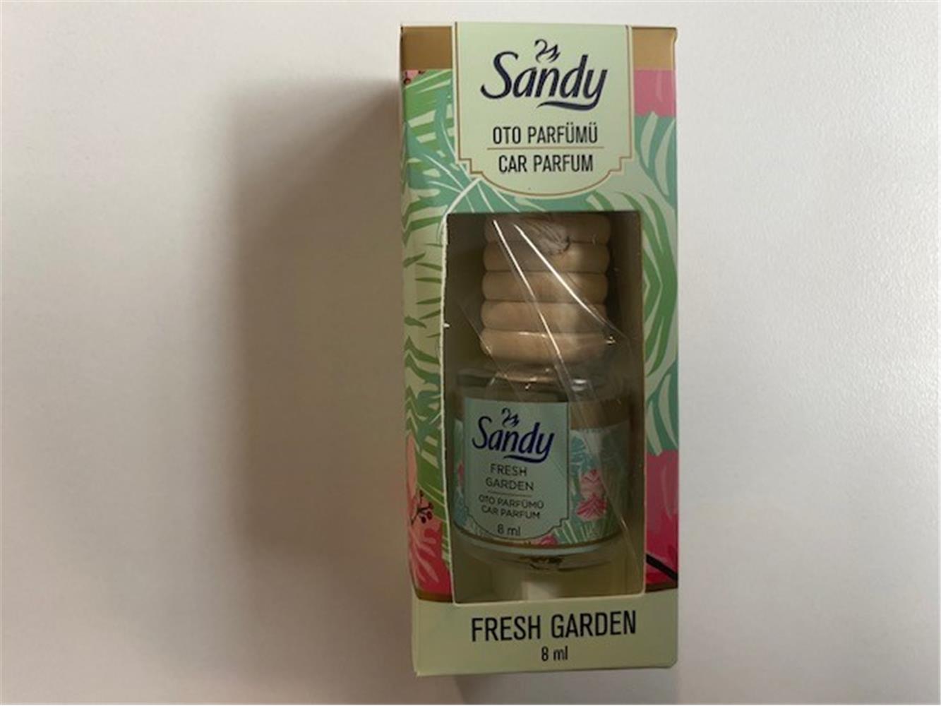 Pereja Sandy Fresh Garden (Taze Bahçe) 8ml Oto Kokusu Cam 