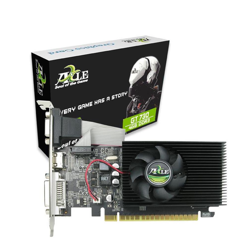 AXLE GT730 PCI-E 4G DDR3 128bits CRT-DVI-HDMI LP Ekran Kartı