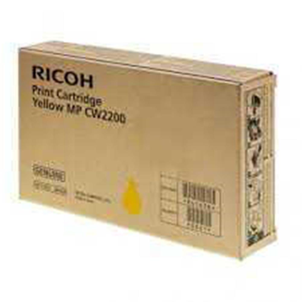 Ricoh MP CW2200 Yellow Sarı Orjinal Fotokopi Toneri MP CW2200 serisi100 ml.