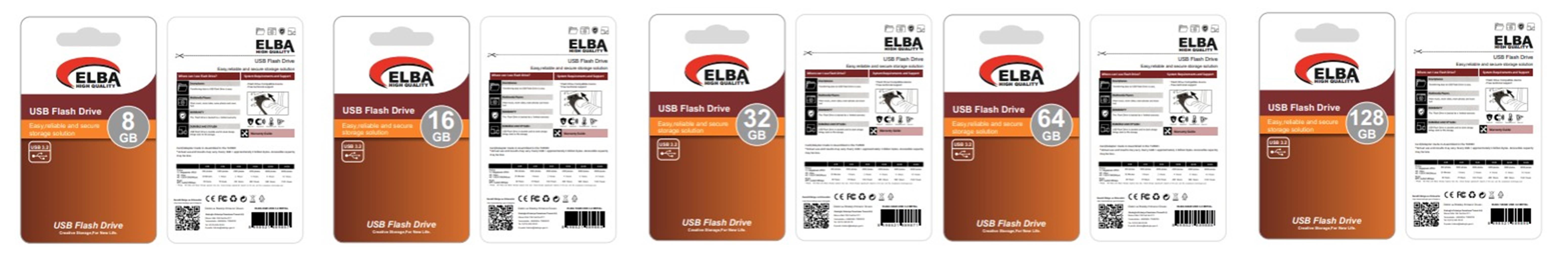 ELBA 32GB USB 3.2 PLASTİK FLASH BELLEK