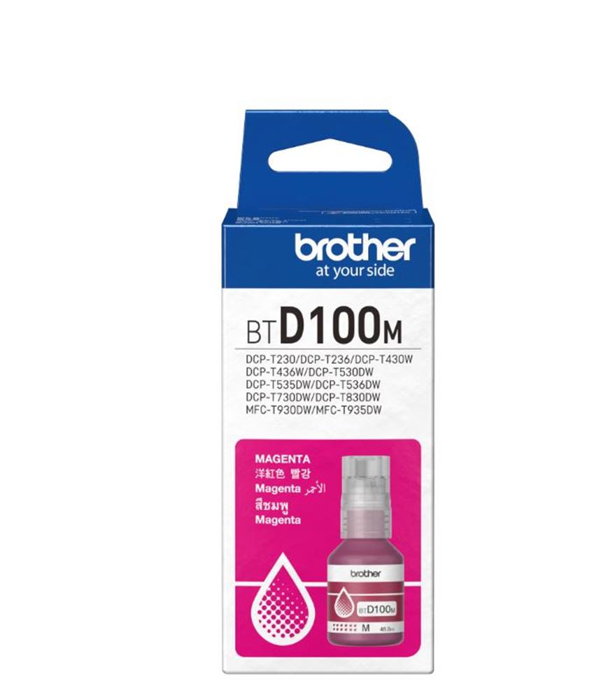 Brother BTD100M Magenta Kırmızı 5.000 Sayfa Şişe Mürekkep DCP-T430-T530-T730-T830 MFC-T930-T935