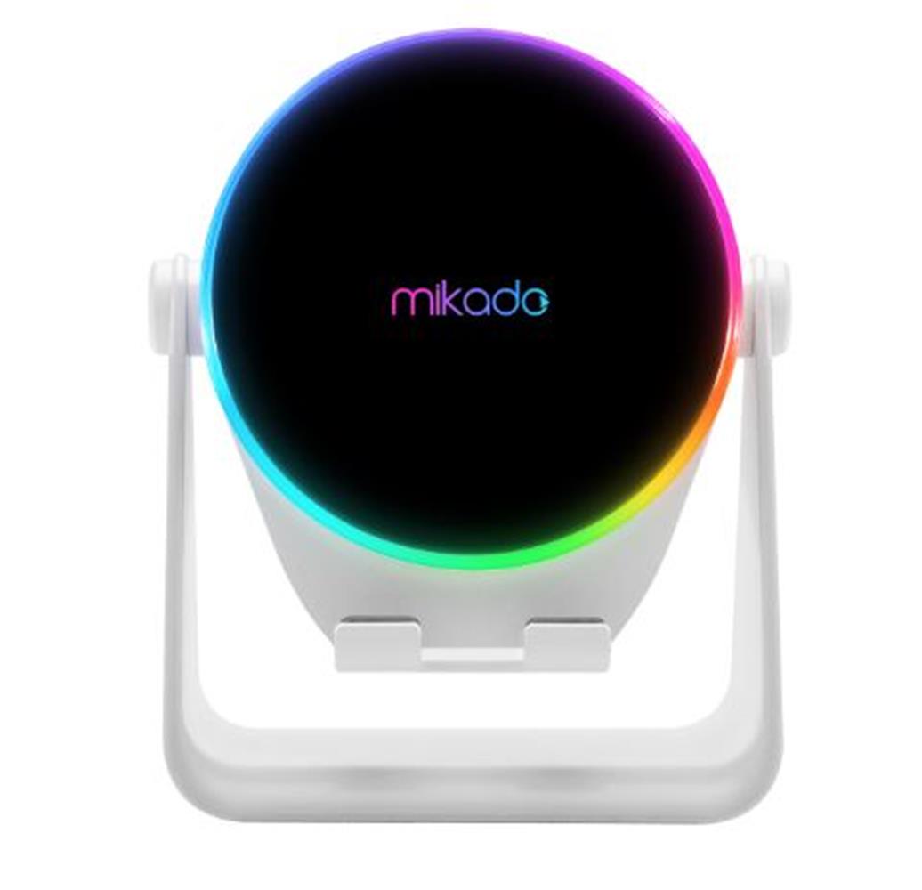 Mikado MD-68BT Zynox Beyaz 5W 1200mAh BT,USB,İnduction Destekli Speaker