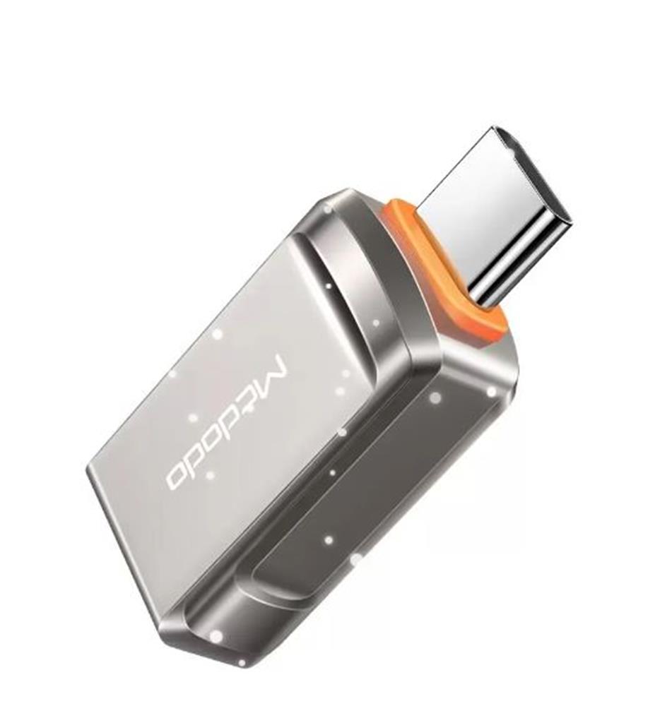 MCDODO OT-8730 Usb-A To Type-C Çevirici Soket-Gri