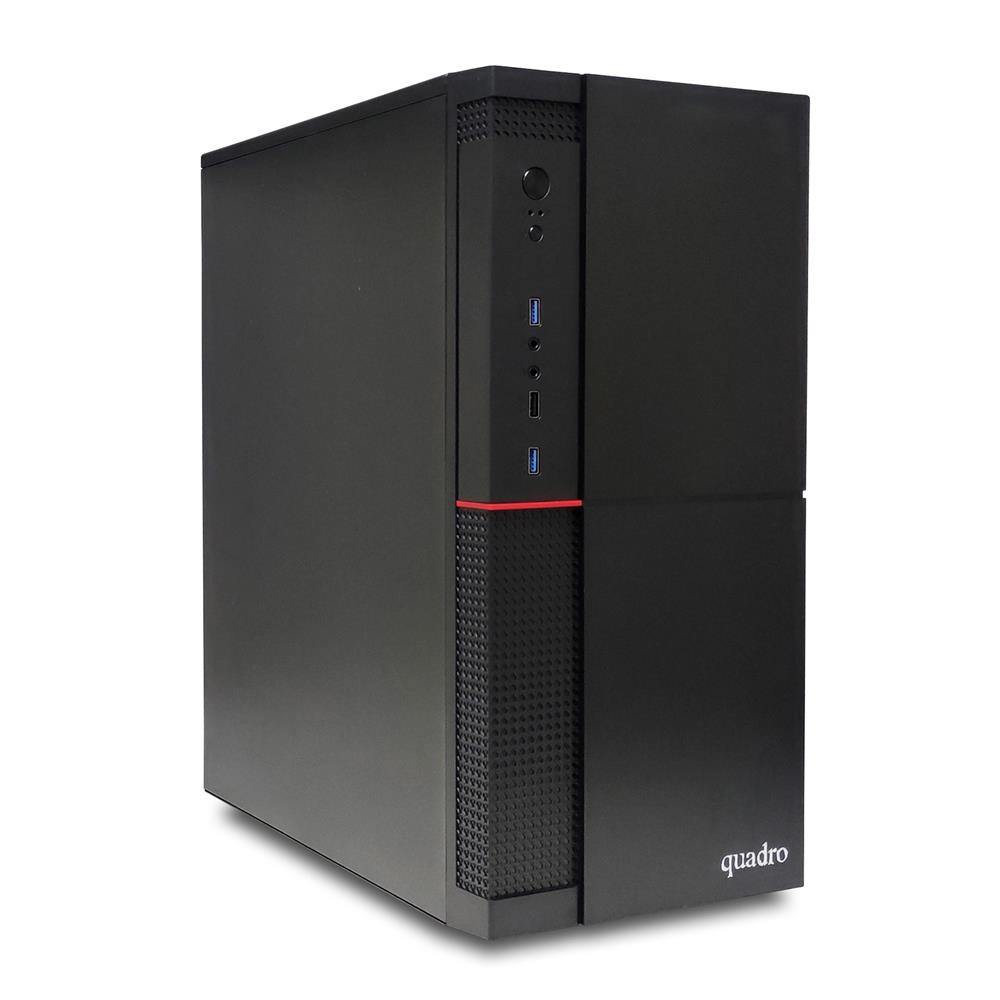 Quadro Solid 124164 i5 12400F 16gb 480gb SSD 4gb GT730 Freedos --DVD YOK-- Masaüstü Bilgisayar