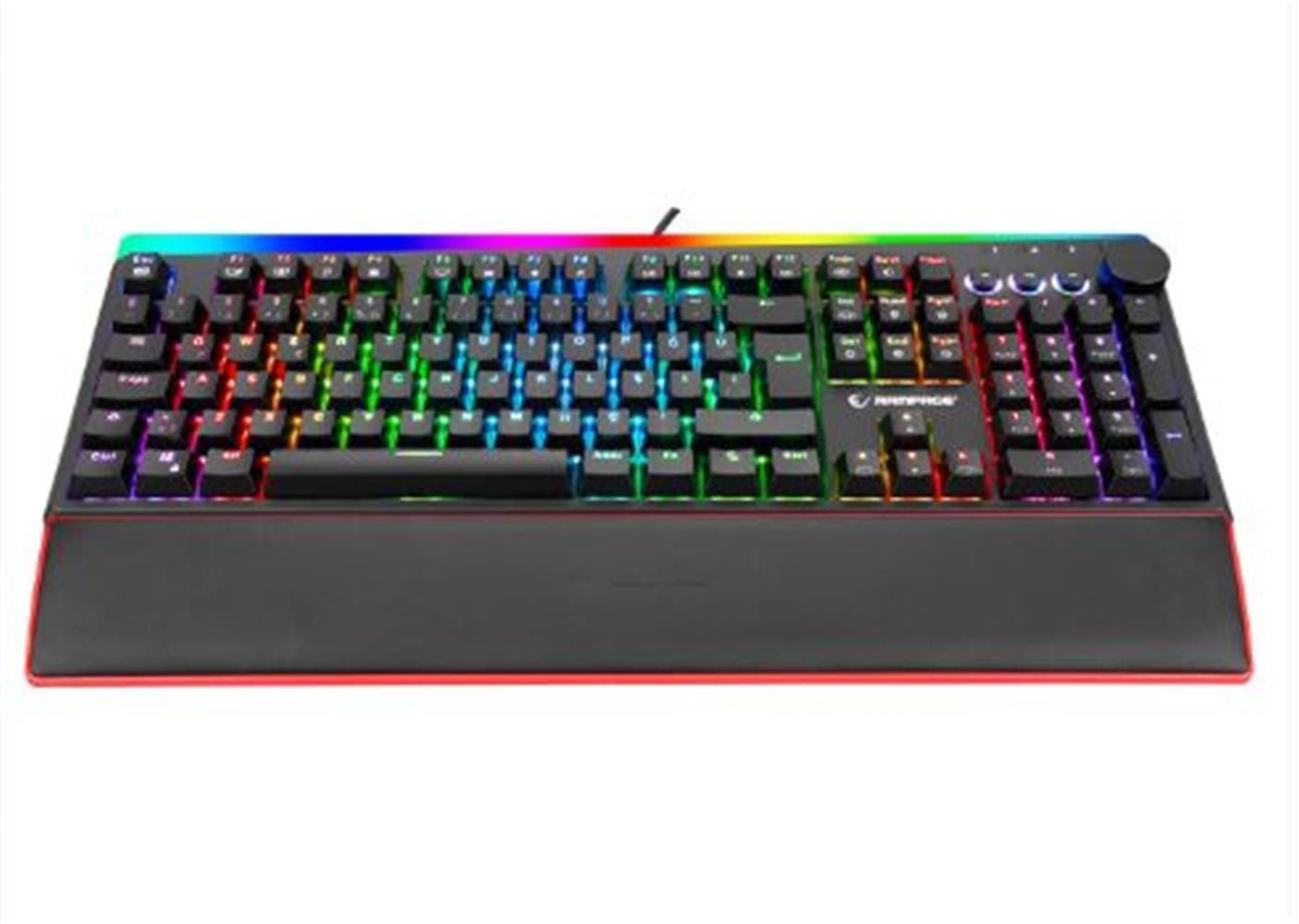 Rampage KB-R97 X-TRACER Siyah RGB Aydınlatmalı Red SwitchGaming Oyuncu Mekanik Klavye