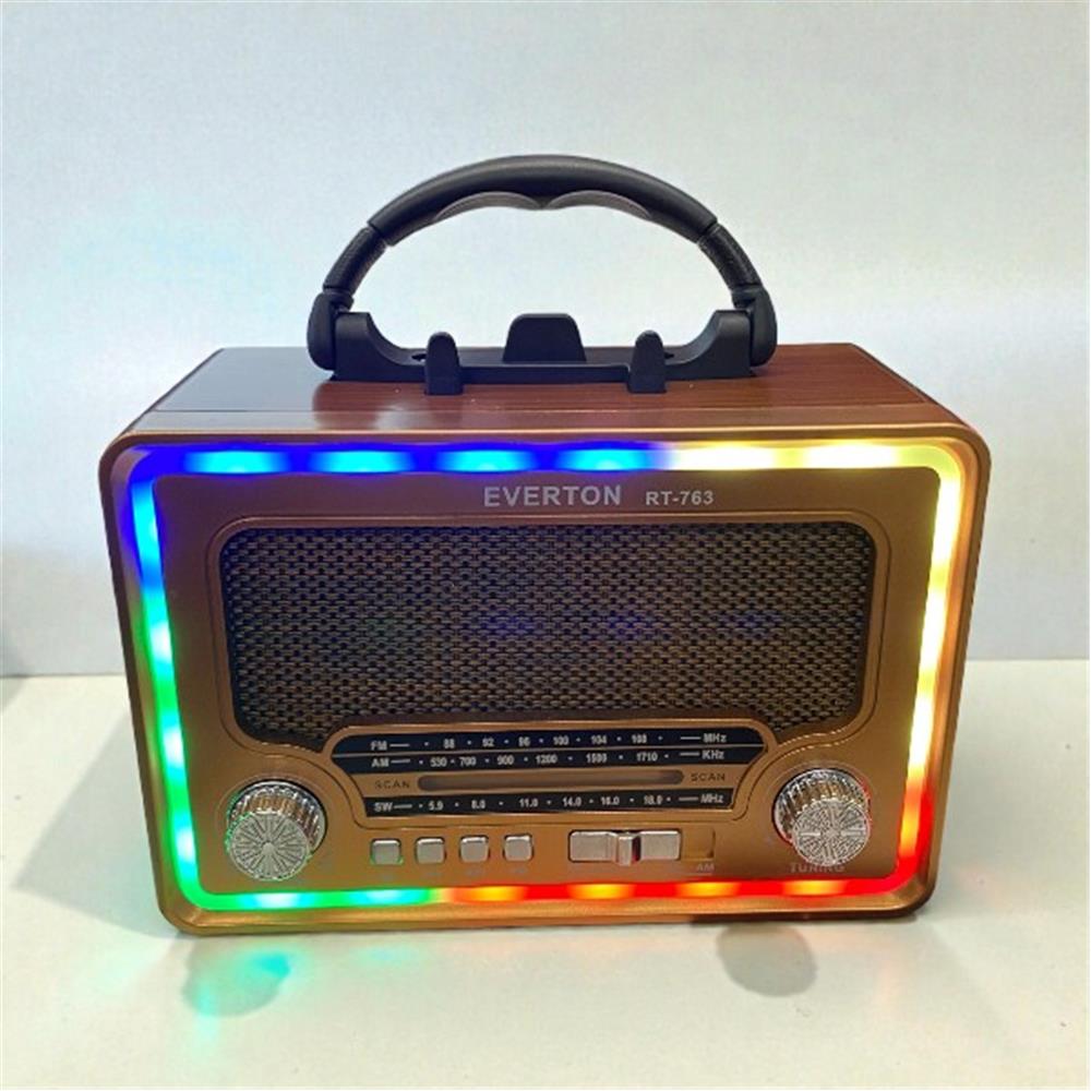 Everton RT-763 Bluetooth Usb-Micro Sd Nostaljik Radyo