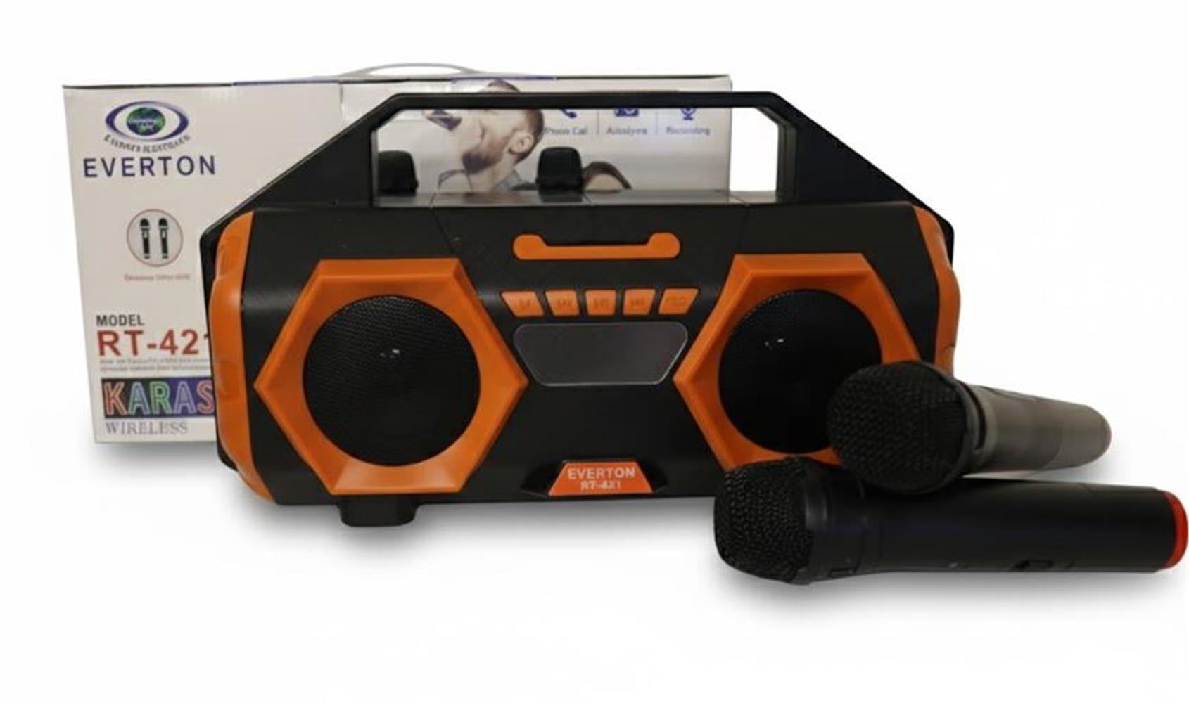Everton RT-421 Bluetooth-USB-SD-FM Şarjlı Nostaljik Radyo