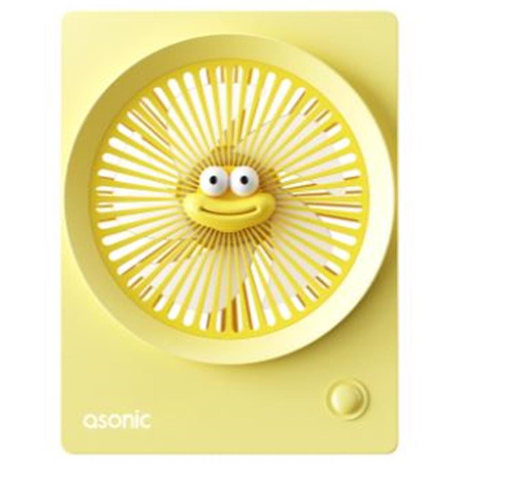 Asonic AFN24 Mor 250mAh Elde Taşınabilir Masaüstü Usb Fan