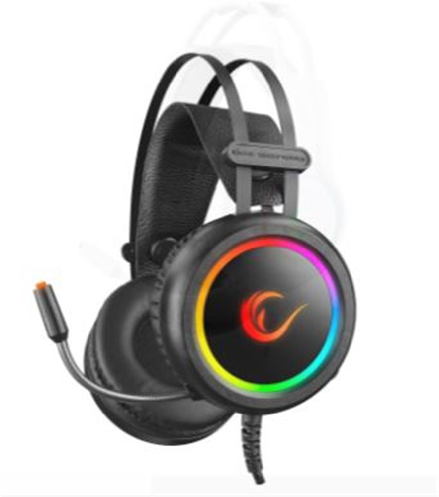 Rampage STORMY Siyah USB 7.1 Surround Oyuncu Kulaklık+Mic