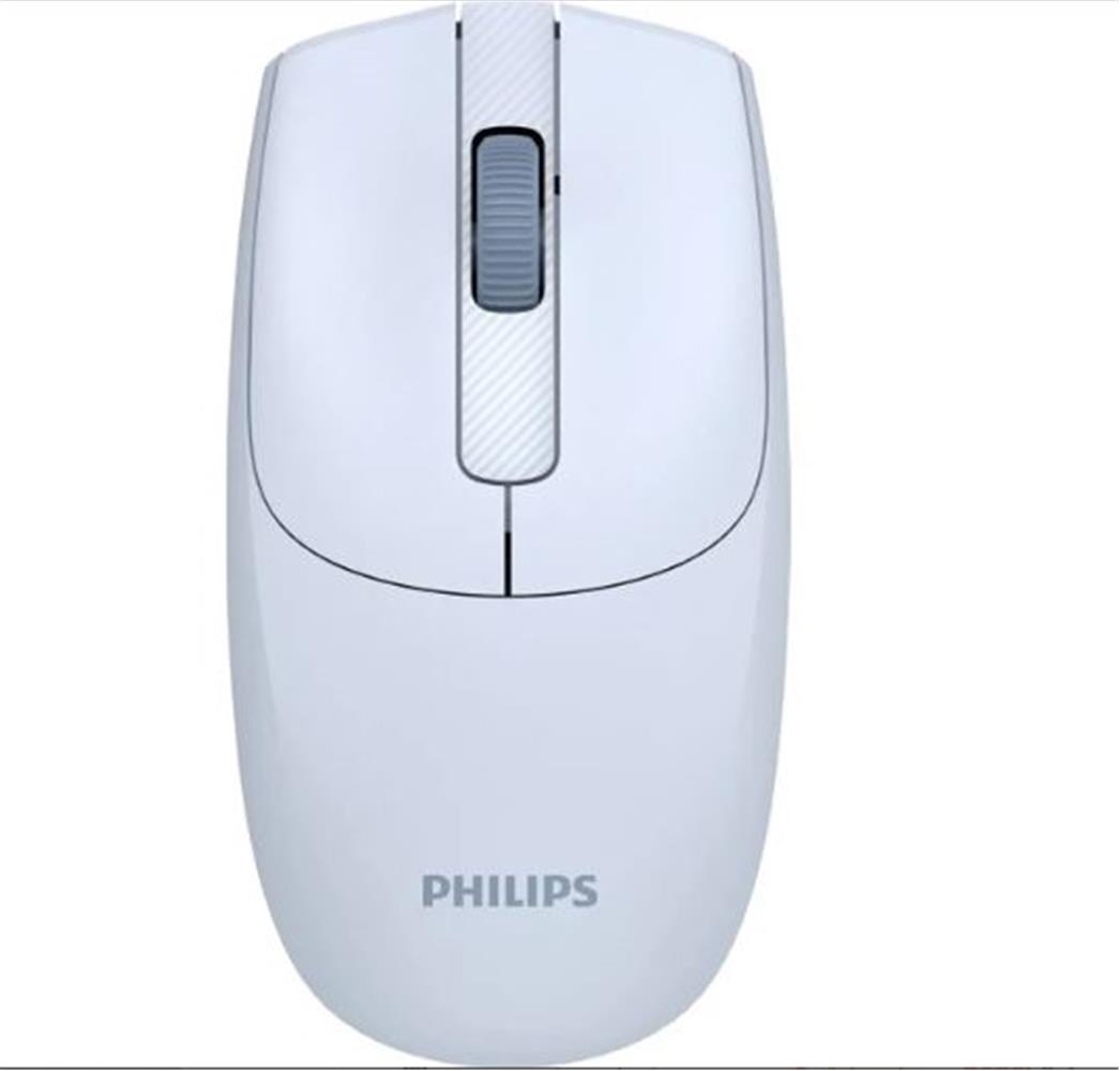 Philips SPK7398J 1600DPI Kablosuz Sessiz Optik Açık Mavi Mouse 