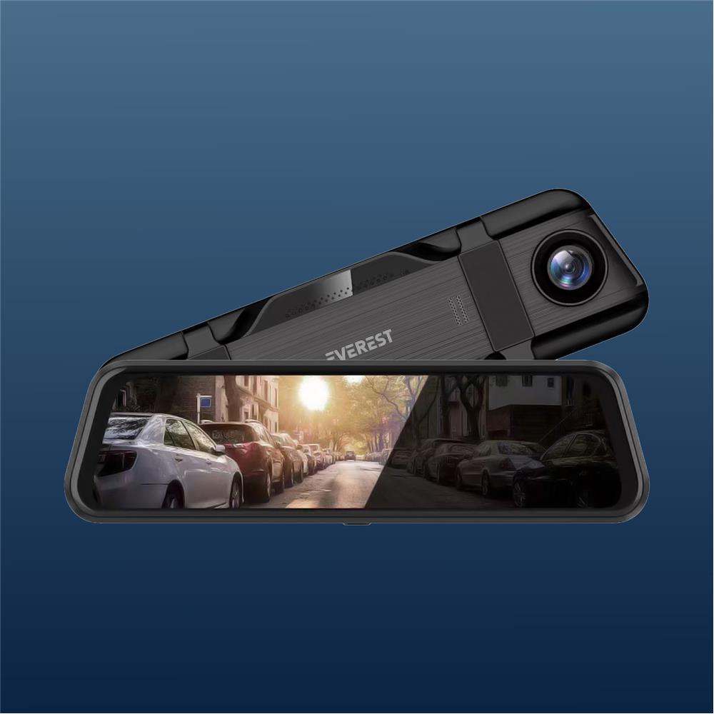 Everest CAR20 10.0 IPS Ekran 2K+720P 130°Açı Park Izlenebilen G-Sensor Ses Kontrol Dahılı 64GB TF 